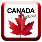 canada keyboard theme android application logo